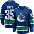 MATTH V.Canucks #35 Thatcher Demko Blue Home Breakaway Jerseys