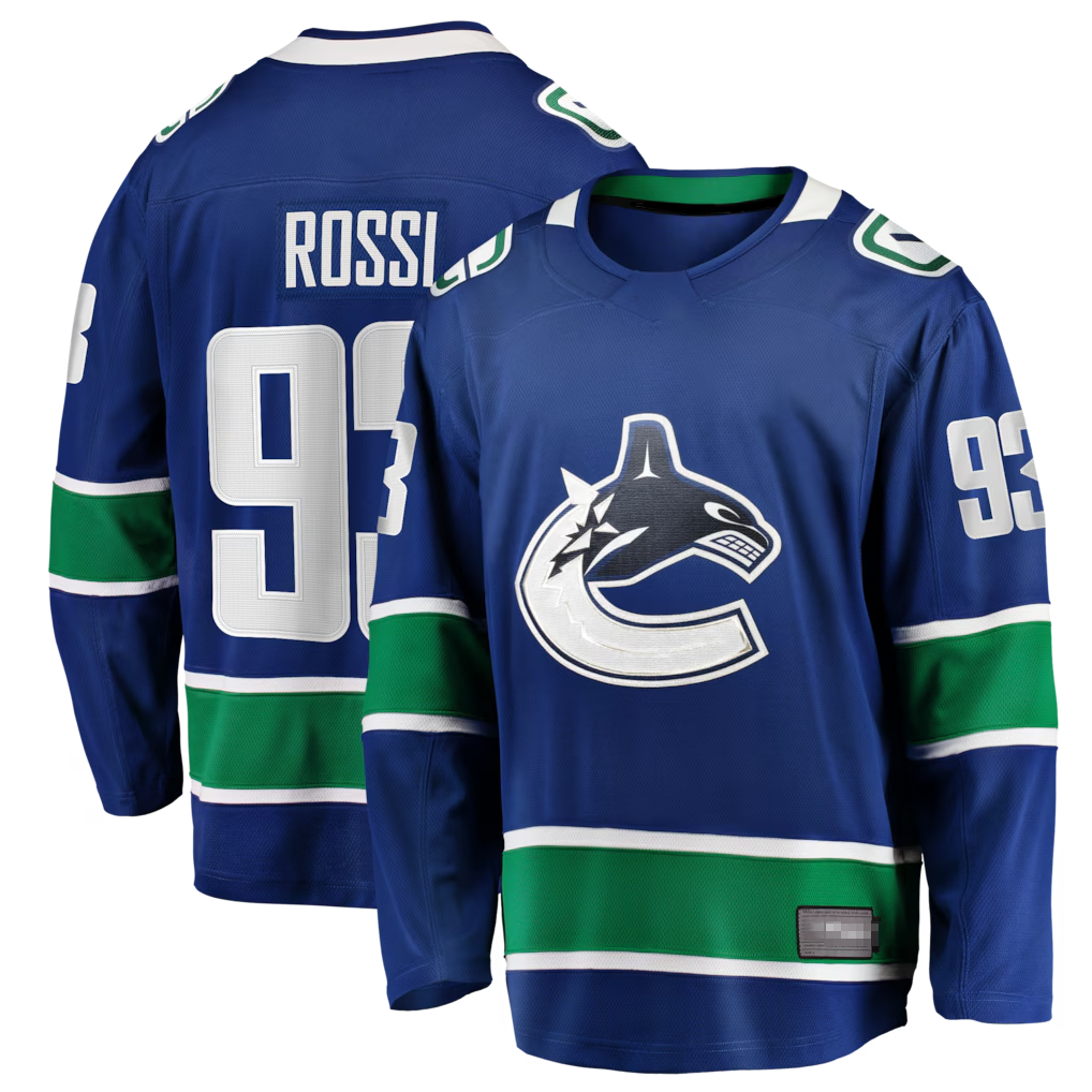MATTH V.Canucks #93 Marco Rossi Blue Home Premier Breakaway Player Jerseys