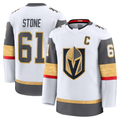 MATTH V.Golden Knights #61 Mark Stone White Away Premium Jerseys