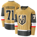 MATTH V.Golden Knights #71 William Karlsson Gold Home Breakaway Jerseys