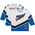 MATTH W.Capitals Alexander Ovechkin Mitchell & Ness White Big & Tall 2005-06 Power Play Jerseys