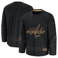 MATTH W.Capitals Black 2024 Military Appreciation Practice Jerseys