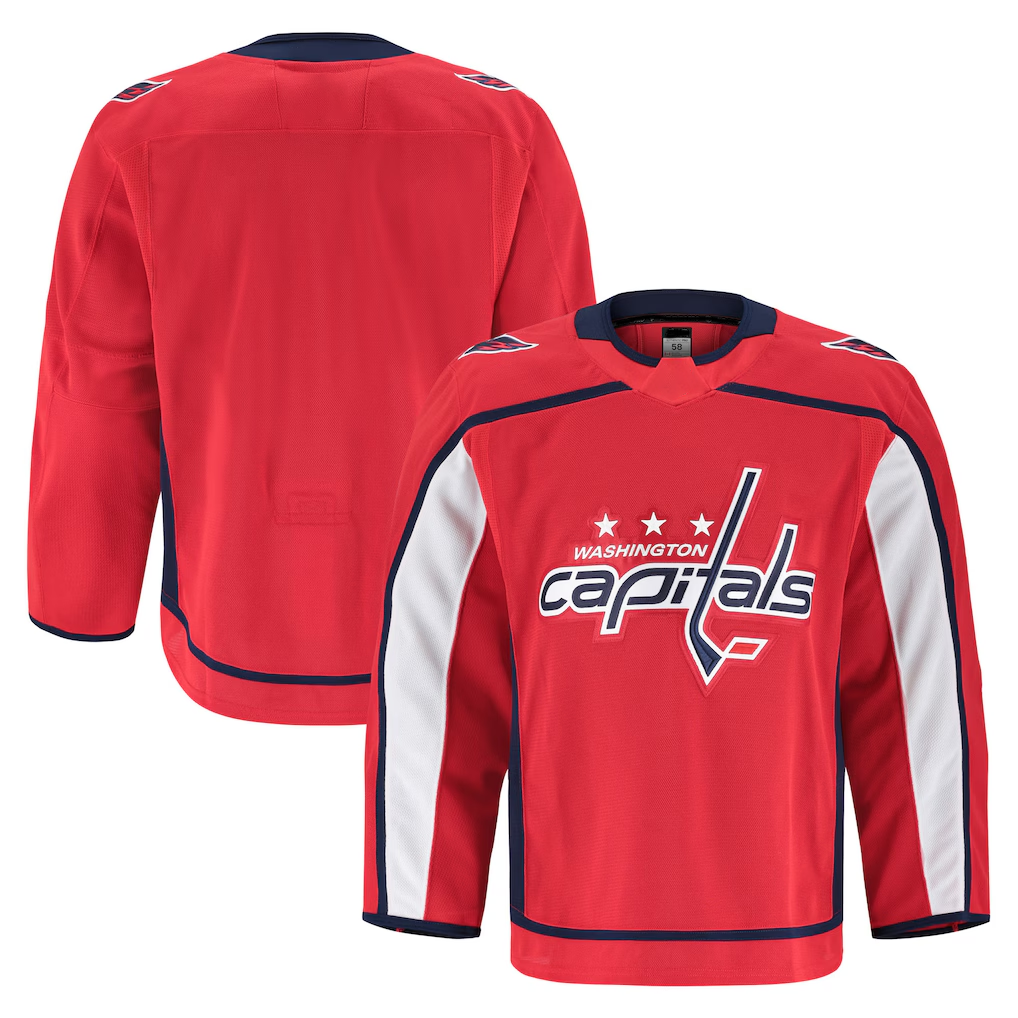 MATTH W.Capitals Red Home Authentic Pro Jerseys