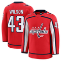 MATTH W.Capitals #43 Tom Wilson Red Home Premium Jerseys