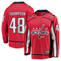 MATTH W.Capitals #48 Logan Thompson Red Home Premier Breakaway Player Jerseys