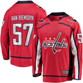MATTH W.Capitals #57 Trevor van Riemsdyk Red Home Breakaway Jerseys