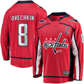 MATTH W.Capitals #8 Alexander Ovechkin Red Captain Patch Home Breakaway Jerseys