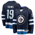 MATTH W.Jets #19 Jonathan Toews Navy Home Breakaway Jerseys