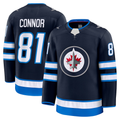 MATTH W.Jets #81 Kyle Connor Navy Home Premium Jerseys