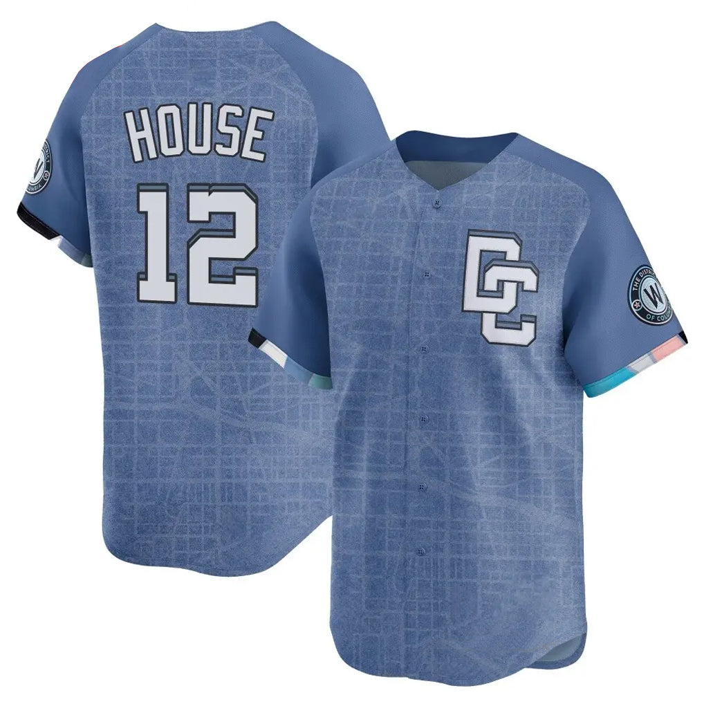 MATTH W.Nationals #12 Brady House Player Blue Limited City Connect Stitched Jerseys