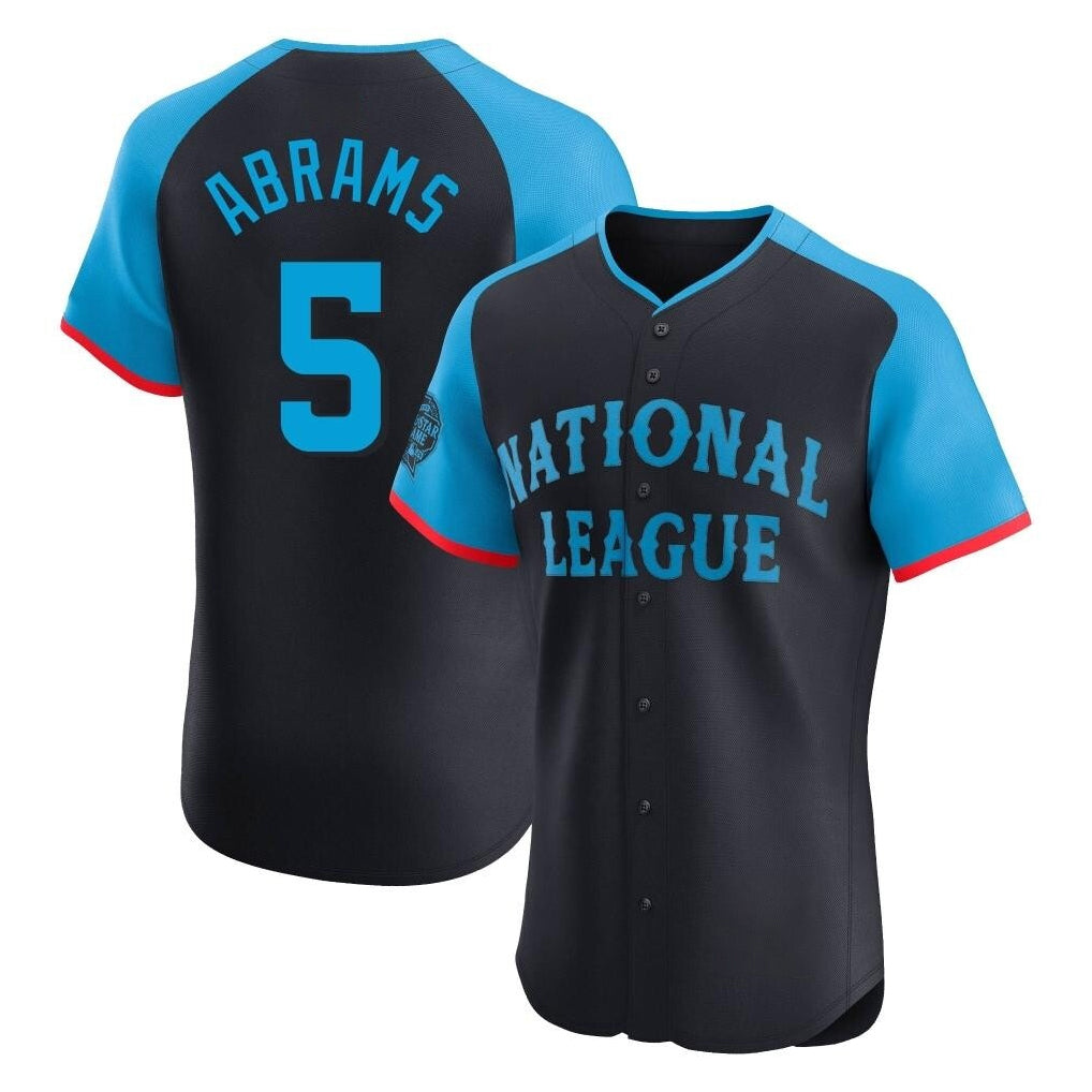 MATTH W.Nationals #5 CJ Abrams Player Navy Elite National League All-Star Game Stitched Jerseys