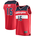MATTH W.Wizards #16 Anthony Gill Red Fast Break Replica Jerseys - Icon Edition