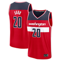 MATTH W.Wizards #20 Alex Sarr Red Fast Break Replica Jerseys - Icon Edition