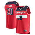 MATTH W.Wizards #20 Alexandre Sarr Red Fast Break Replica Player Jerseys - Icon Edition