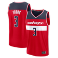 MATTH W.Wizards #3 Trae Young Red Fast Break Jerseys - Icon Edition