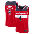 MATTH W.Wizards #4 AJ Dybantsa Red 2026 Draft First Round Pick Fast Break Jersey s- Icon Edition