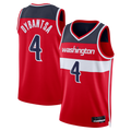 MATTH W.Wizards #4 AJ Dybantsa Red 2026 Draft Swingman Jerseys - Icon Edition